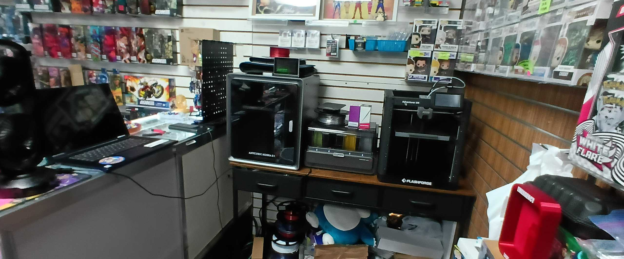 Pete's 3D Print Shop Corner
