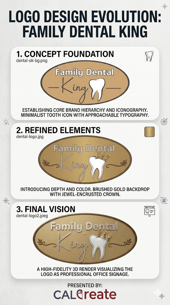 Sample dental office logo