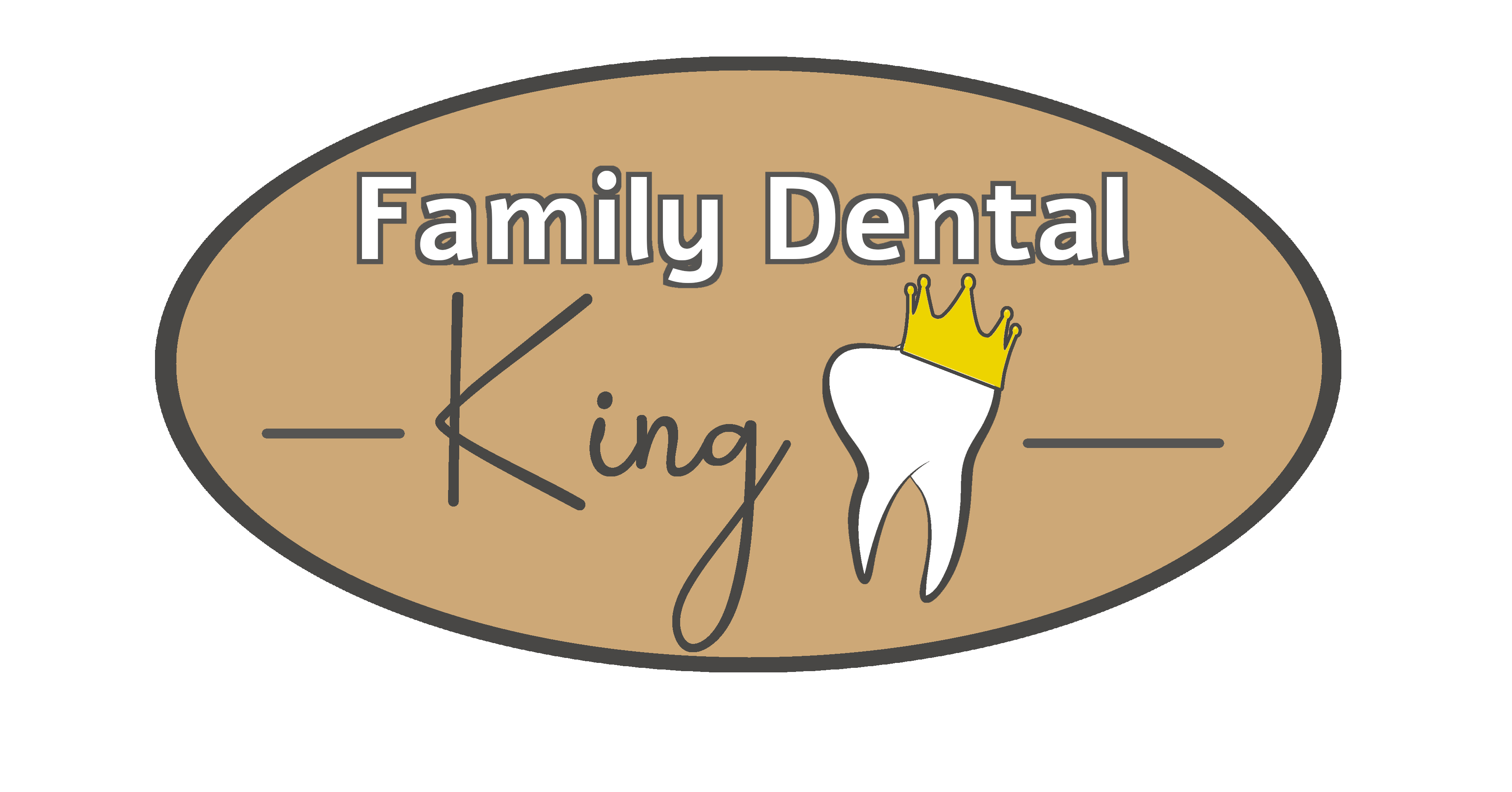 Familiy Dental King Logo